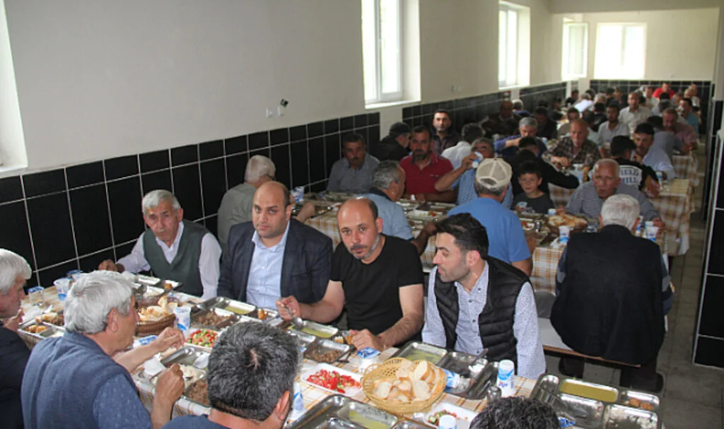 Havza'da iki mahallede afat kurbanı kesildi