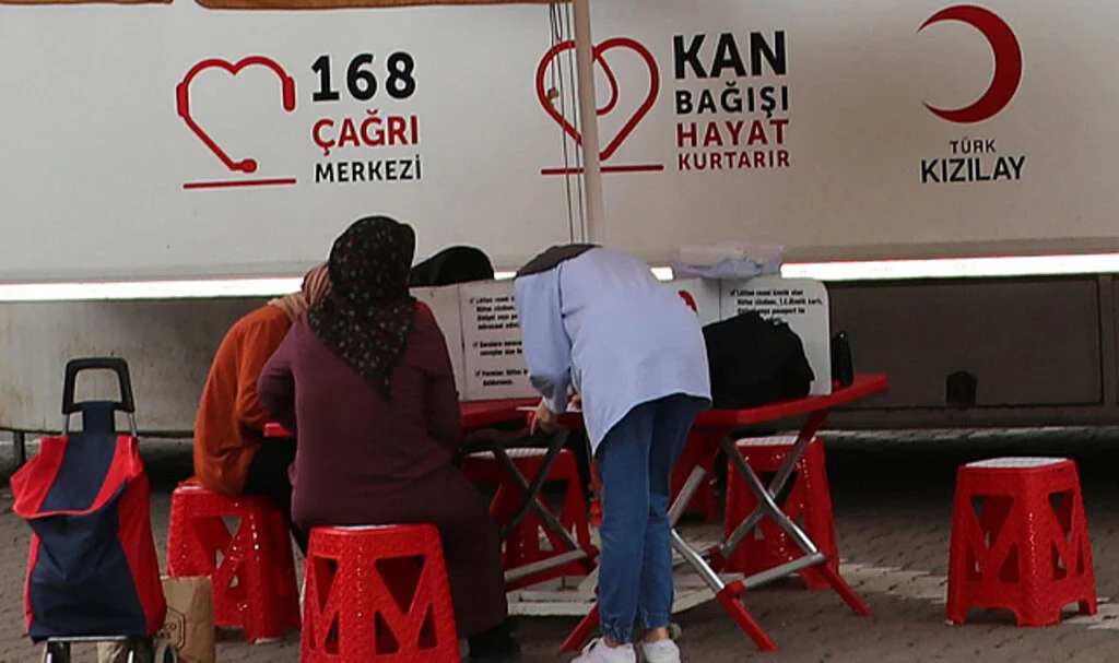 Havza'da Türk Kızılay 93 Ünite Kan Bağışı Topladı