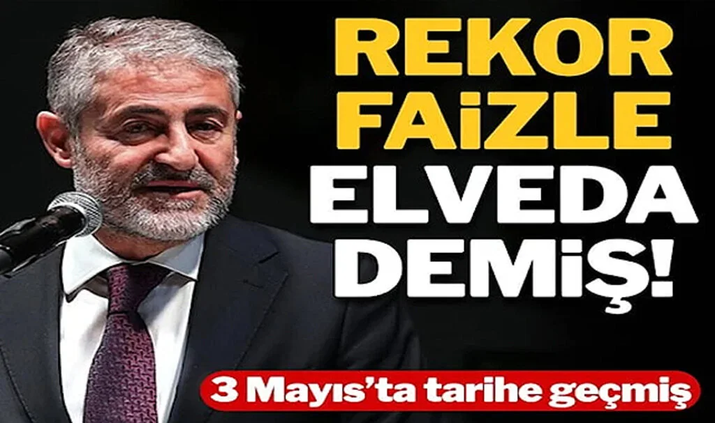 Hazine’yi 3 Mayıs’ta Faiz Çarpmış!