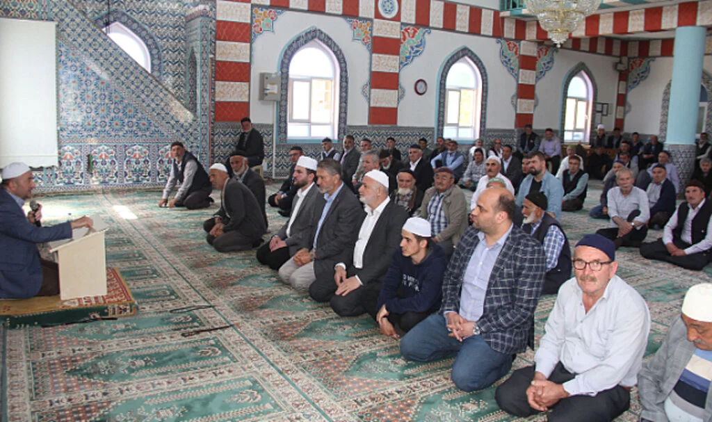 Hecinli'de afat kurbanı kesildi