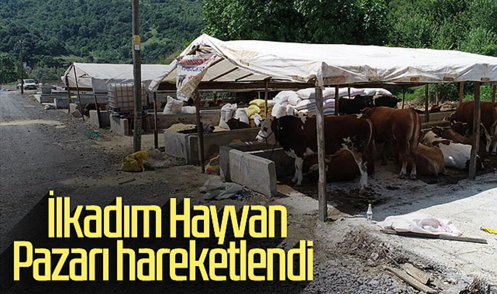 İlkadım Hayvan Pazarı Hareketlendi 