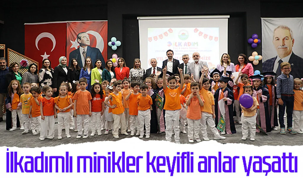 İlkadımlı minikler keyifli anlar yaşattı