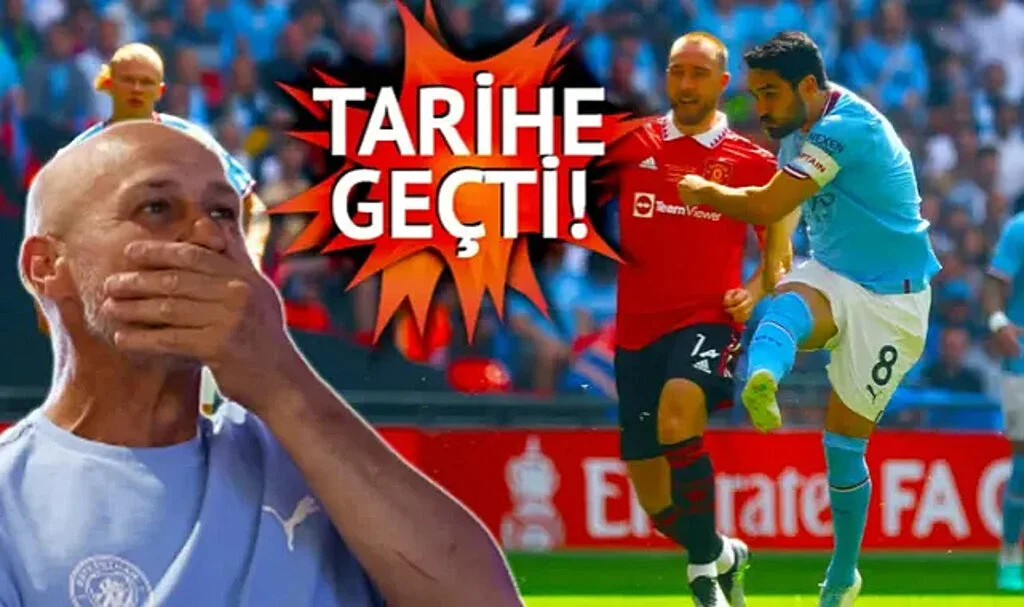 İlkay Gündoğan 13. Saniyede Golünü Attı, Manchester United Oyuncuları Dondu Kaldı