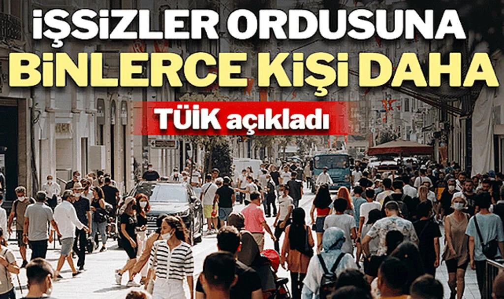 İşsizlik Rakamları Açıklandı