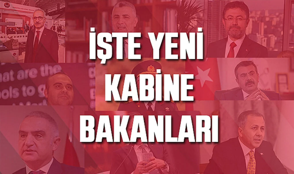 İşte Yeni Kabine Bakanları