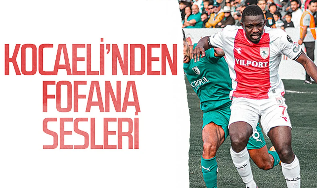 Kocaeli'nden Fofana sesleri