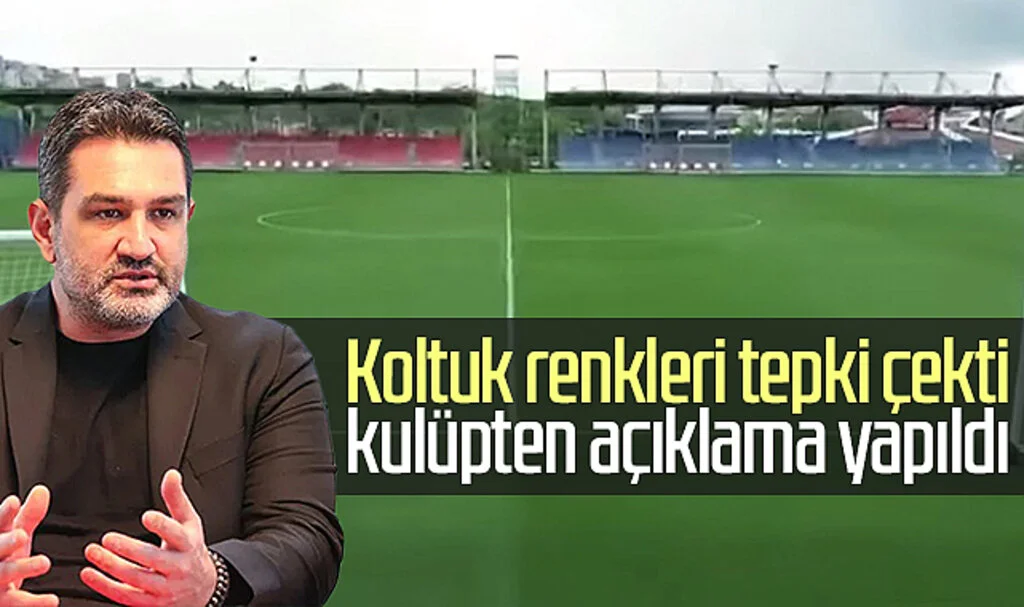 Koltuk Renkleri Tepki Çekti, Samsunspor'dan Açıklama Yapıldı