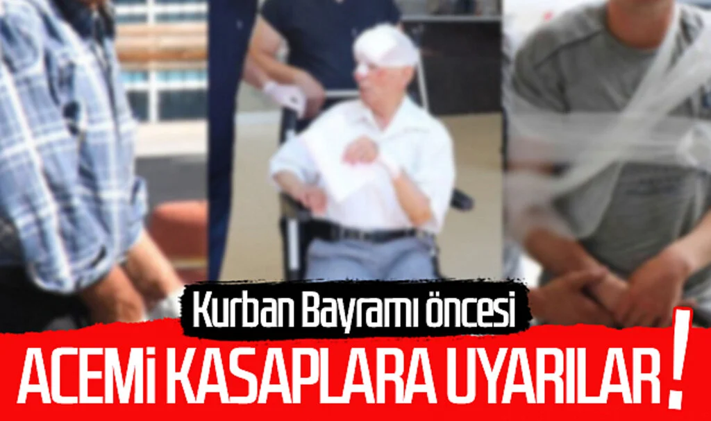 Kurban Bayramı öncesi acemi kasaplara uyarılar!