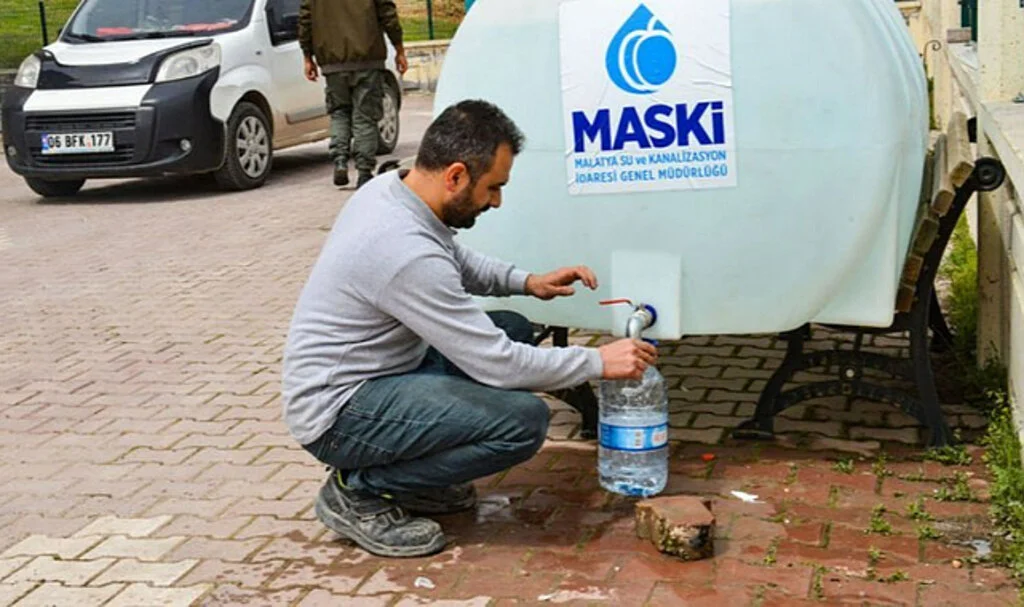 Malatya'da Musluk Suyu İçilebilir Hale Döndü