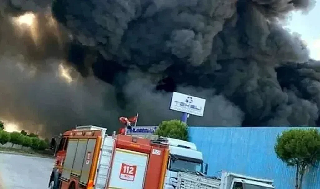 Manisa’da Korkutan Yangın