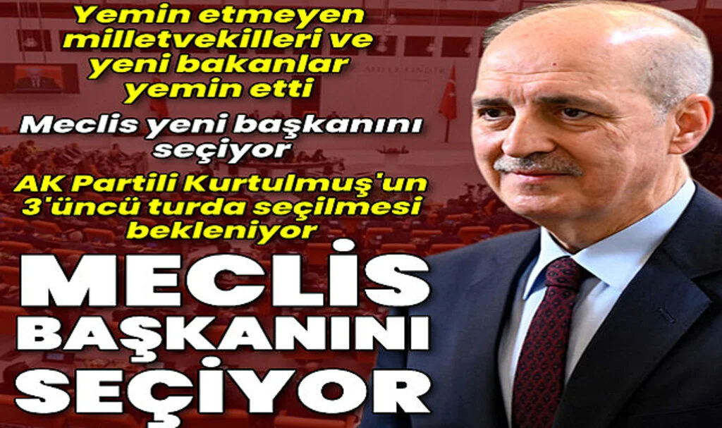 Meclis Yeni Başkanını Seçiyor! 7 İsim Yarışıyor