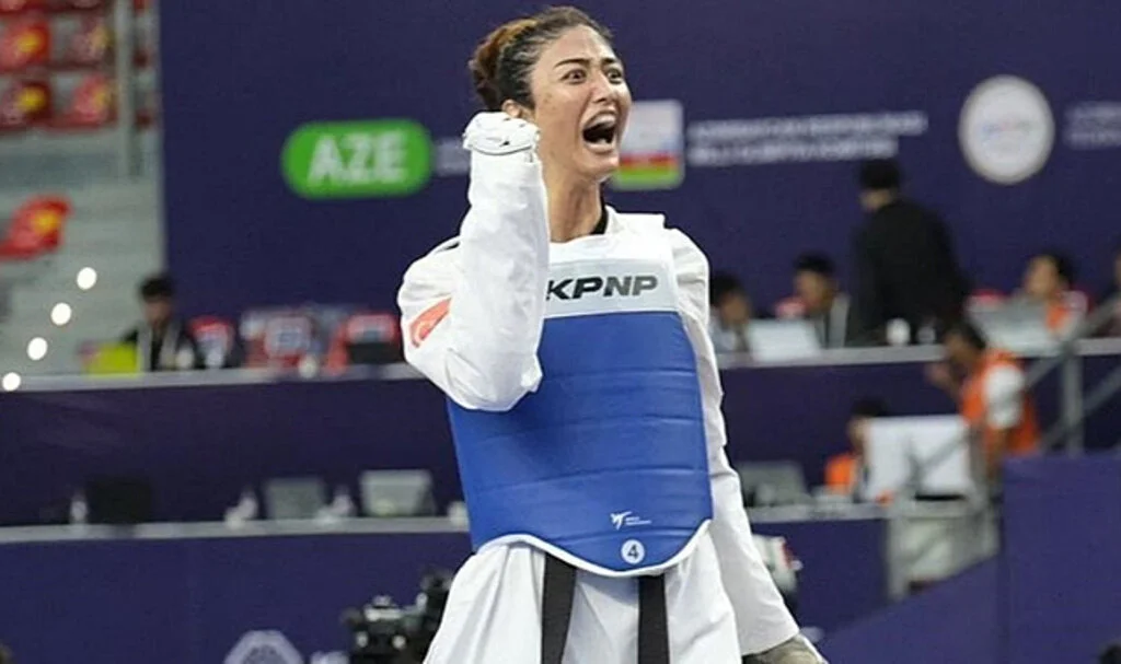 Nafia Kuş, Dünya Tekvando Şampiyonası'nda Altın Madalya Kazandı