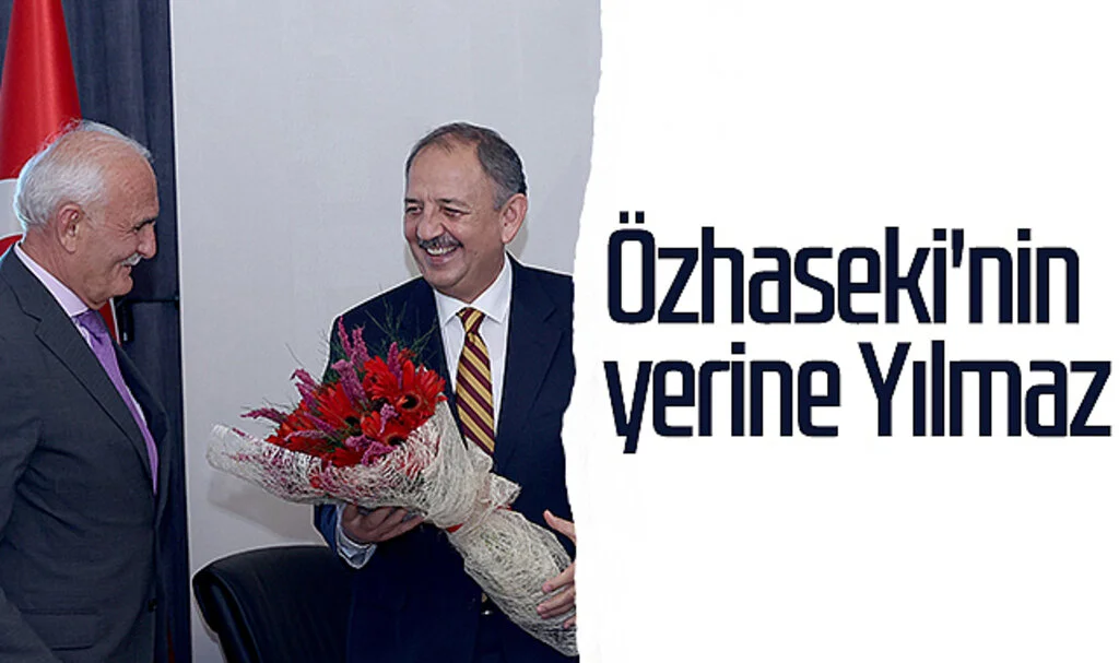 Özhaseki'nin yerine Yusuf Ziya Yılmaz