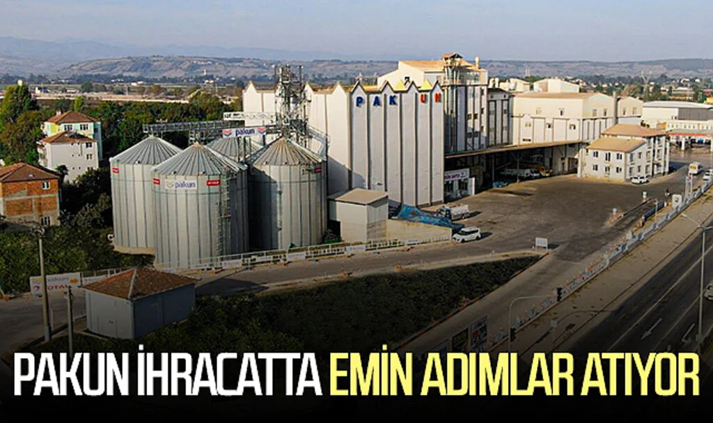 Pakun ihracatta emin adımlar atıyor