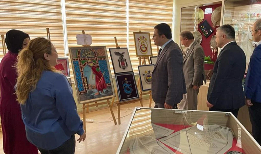 Samsun Alaçam'da Yıl Sonu Sergisi