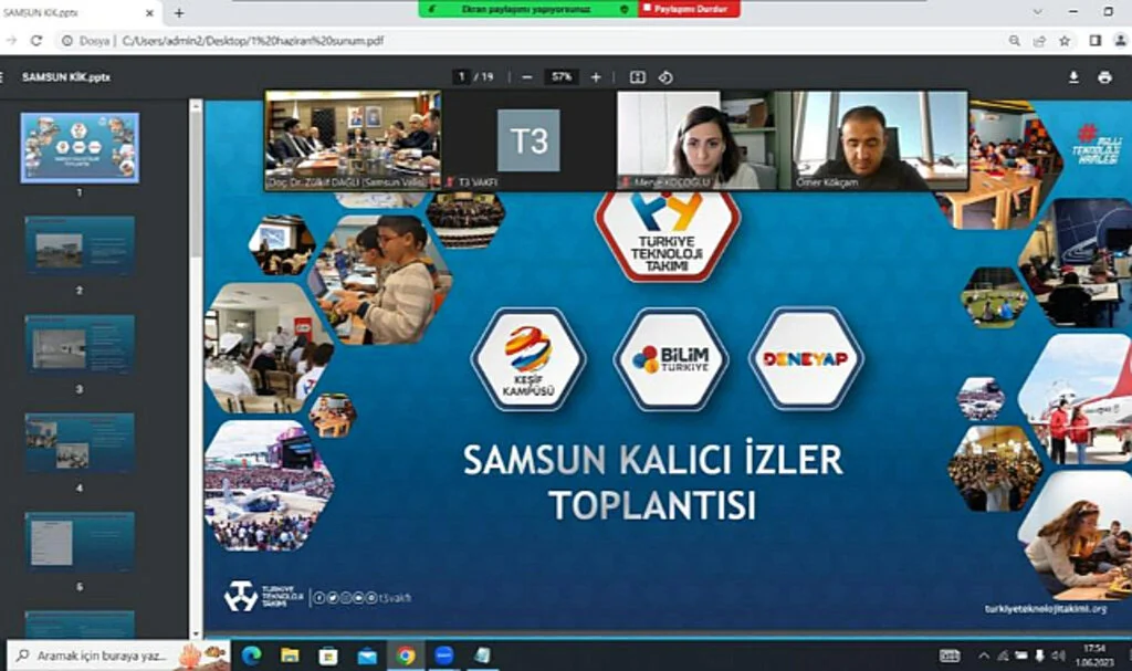 Samsun'da 13 Bin 942 Öğrenci 'Bilim Samsun' Etkinliklerini Katıldı