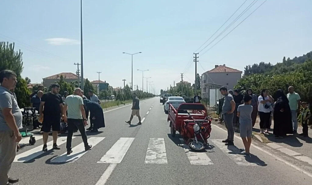 Samsun'da Araç ile Elektrikli Bisiklet Çarpıştı: 1 Yaralı