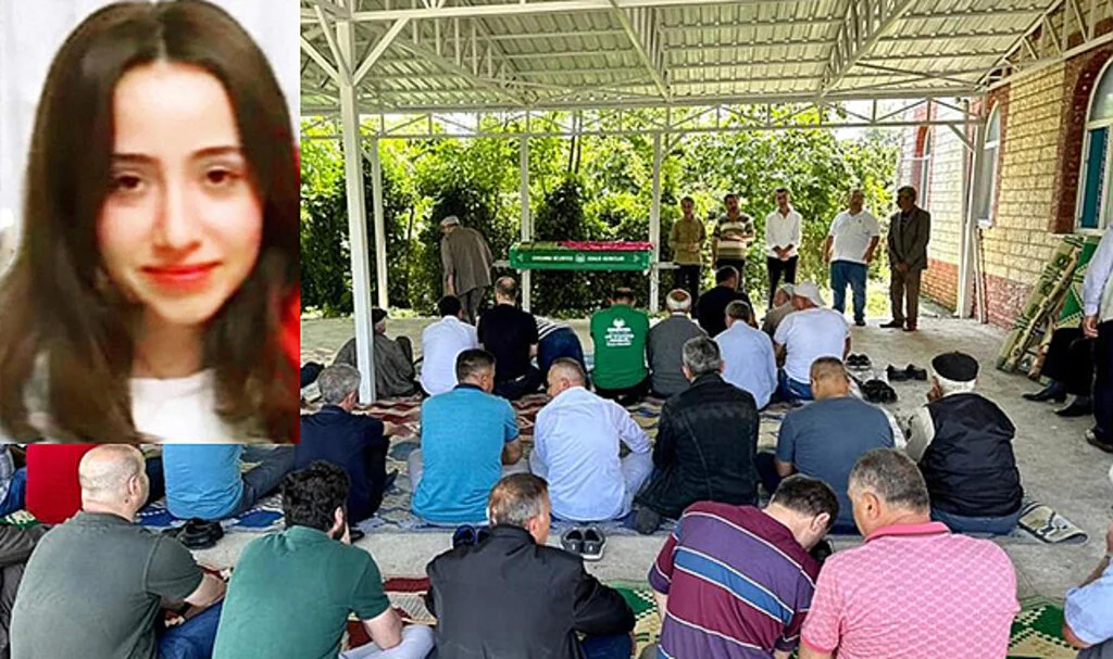 Samsun'da Beyin Kanamasından Ölen Liseli Açelya'ya Gözyaşı