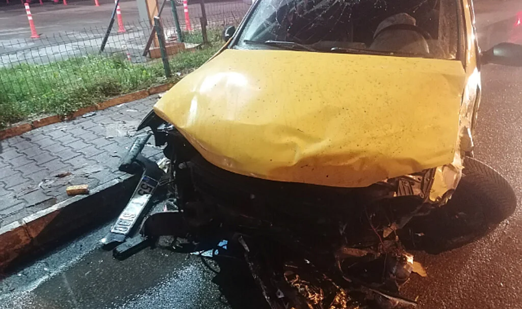 Samsun'da dikkatsizlik kaza getirdi 