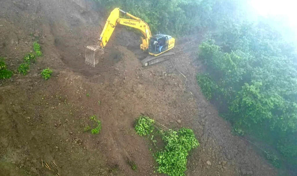 Samsun'da Heyelan Bölgelerinde Yoğun Çalışma