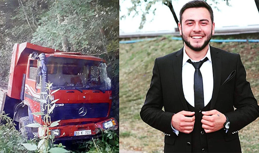 Samsun'da Kamyondan Atlayan Sürücü Hayatını Kaybetti