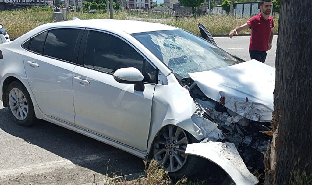 Samsun'da trafik kazası: 3 yaralı