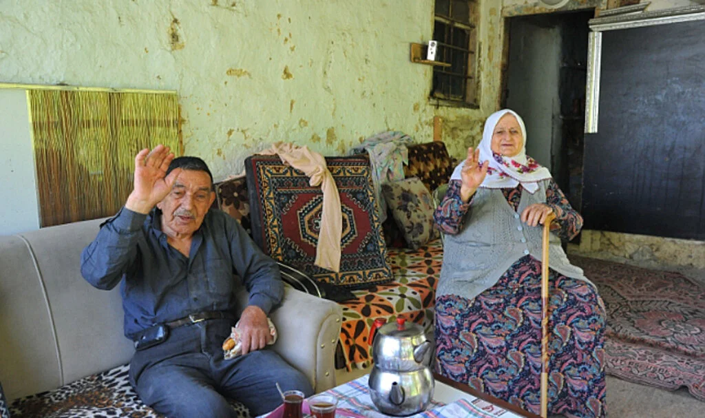 Samsun’da yaşlı kadının bayram hazırlığı Büyükşehir’den