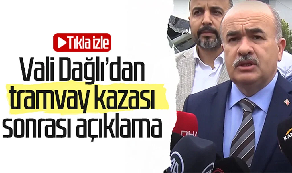 Samsun Valisi Zülkif Dağlı'dan tramvay kazası sonrası açıklama! Tıkla izle...
