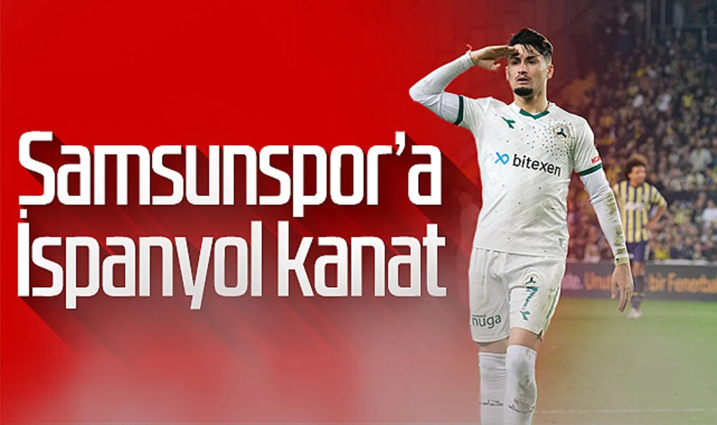 Samsunspor'a İspanyol kanat