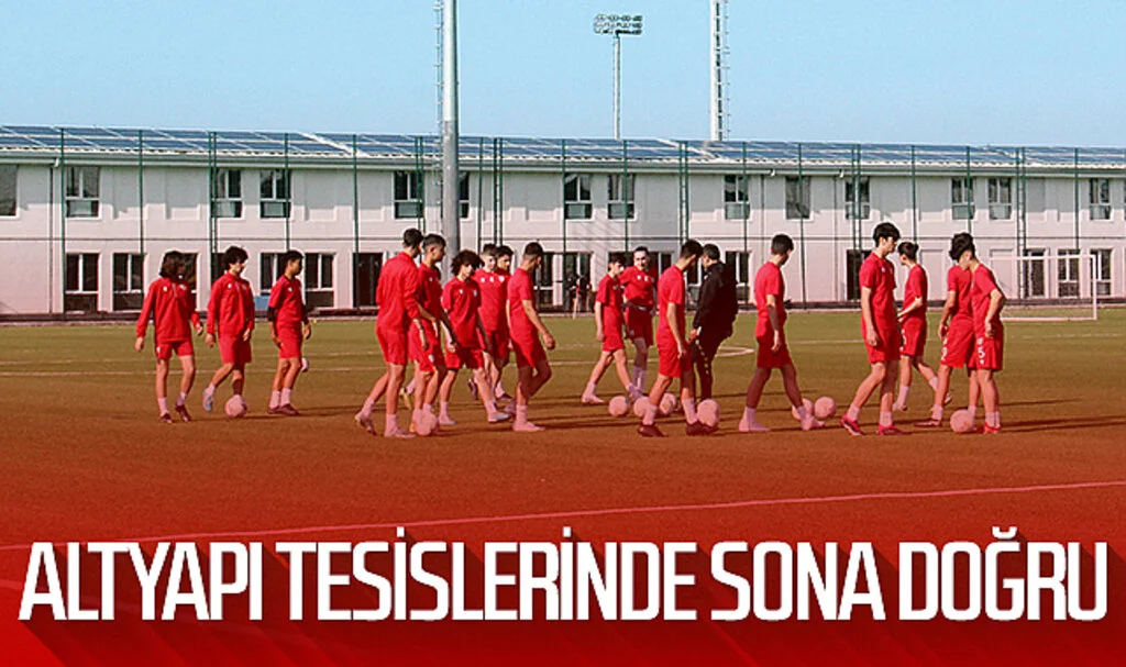 Samsunspor altyapı tesislerinde sona doğru
