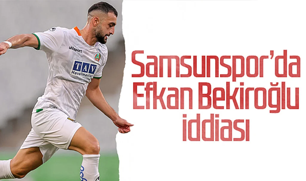 Samsunspor'da Efkan Bekiroğlu iddiası