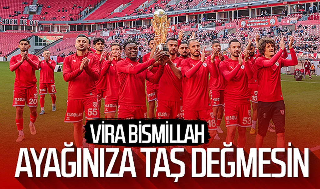 Samsunspor sezona start veriyor! Ayağınıza taş değmesin...