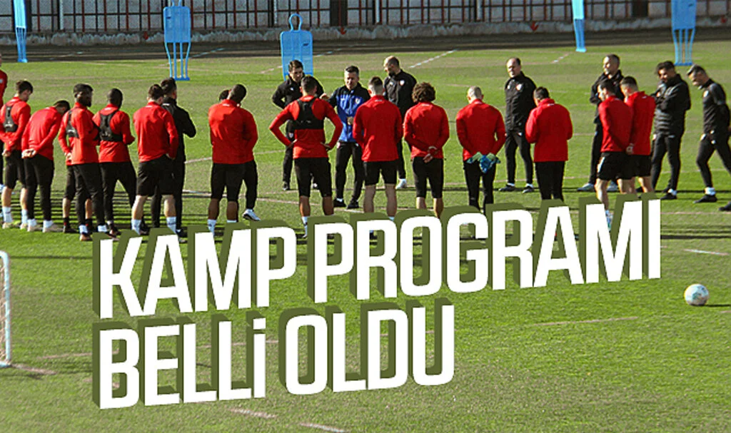 Samsunspor'un kamp programı belli oldu