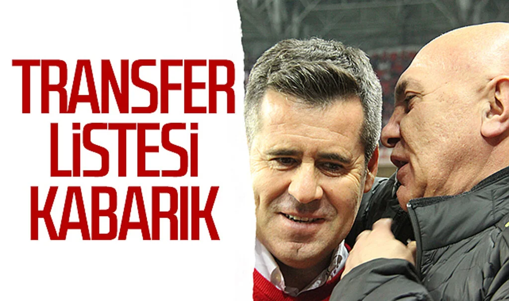 Samsunspor'un transfer listesi kabarık
