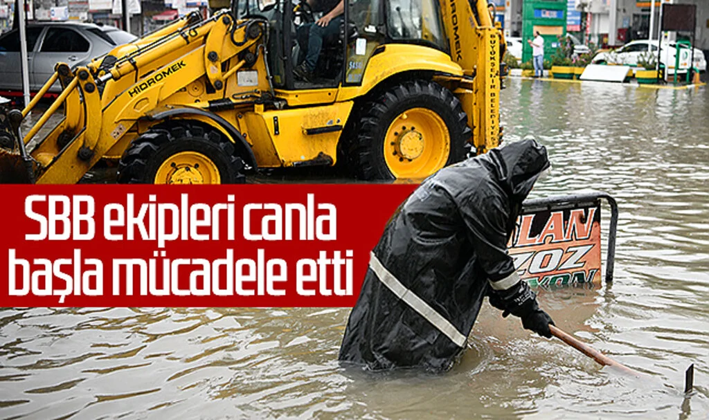 SBB ekipleri canla başla mücadele etti