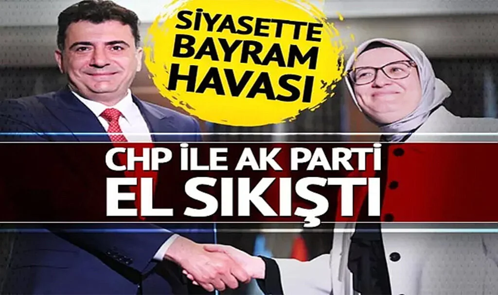 Siyasi Partiler Arasında Bayramlaşma! CHP ile AK Parti El Sıkıştı... Dikkat Çeken Mesajlar
