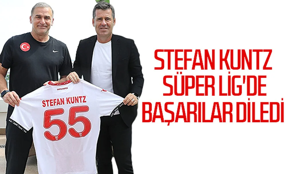 Stefan Kuntz, Samsunspor'a Süper Lig'de Başarılar Diledi