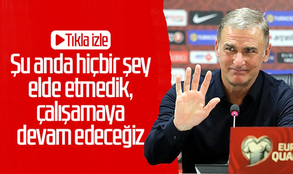 Stefan Kuntz: "Şu anda hiçbir şey elde etmedik, çalışamaya devam edeceğiz" Tıkla izle...