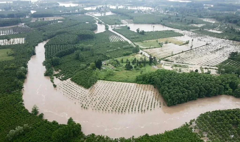 Terme Çayı taştı, Sel ve Su Baskınları Yaşandı