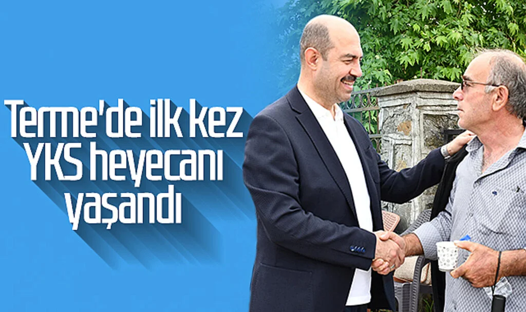 Terme'de ilk kez YKS heyecanı yaşandı
