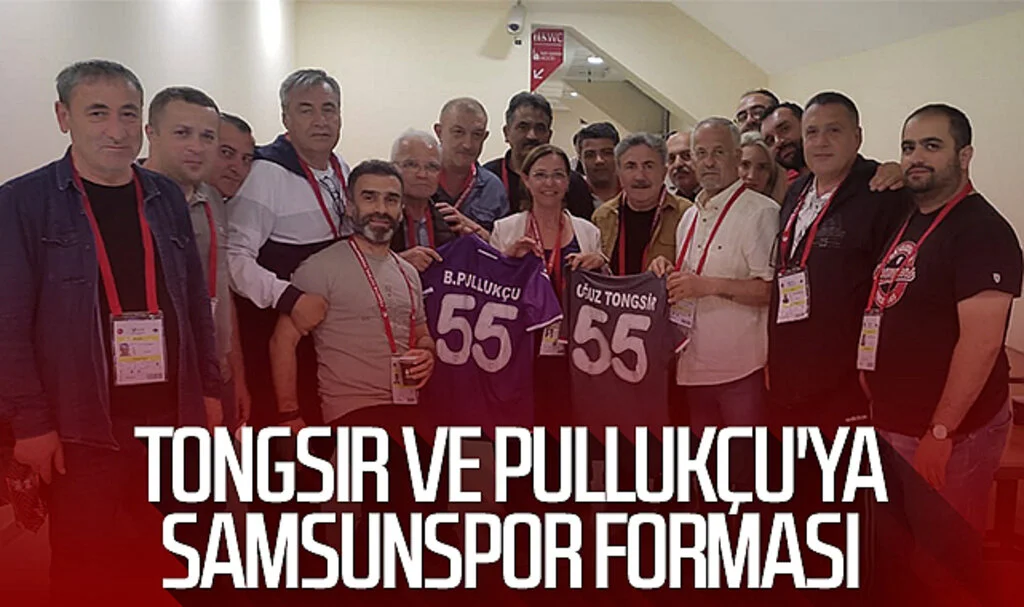 Tongsir ve Pullukçu'ya Samsunspor forması