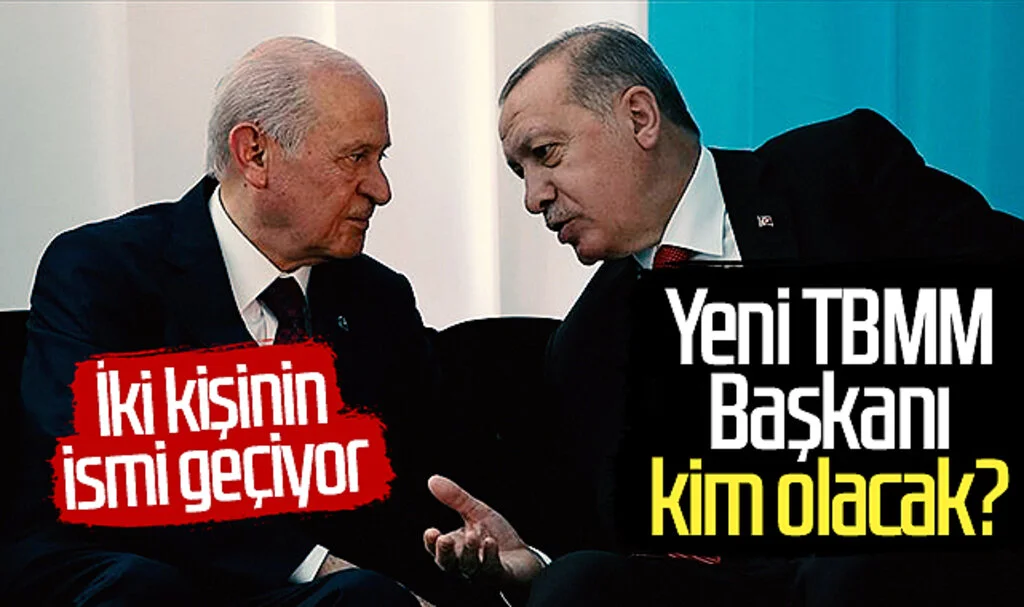 Yeni TBMM Başkanı kim olacak? İki kişinin ismi geçiyor...