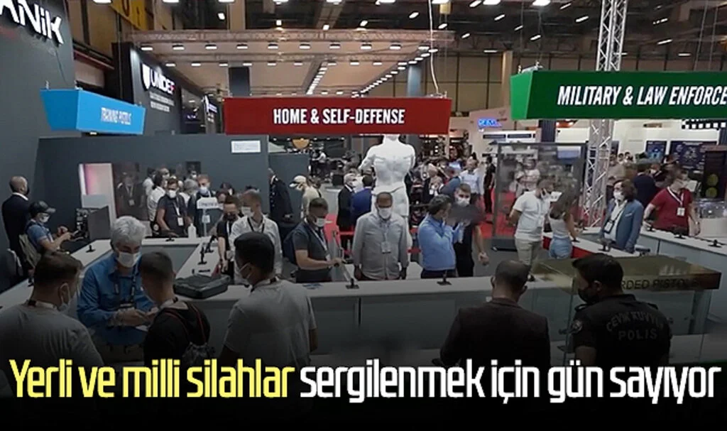 Yerli ve milli silahlar sergilenmek için gün sayıyor