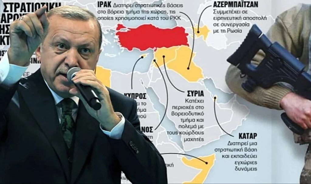 Yunan Basını, Cumhurbaşkanı Recep Tayyip Erdoğan'ın Hamlelerini Tahmin Etmeye Çalıştığı Bir Harita Hazırladı