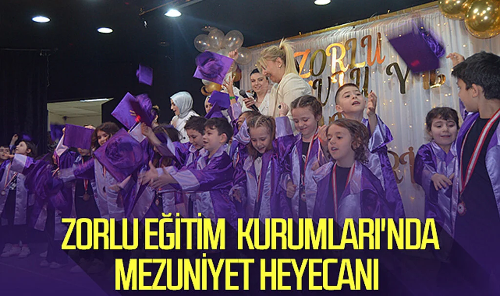 Zorlu Eğitim Kurumları'nda mezuniyet heyecanı