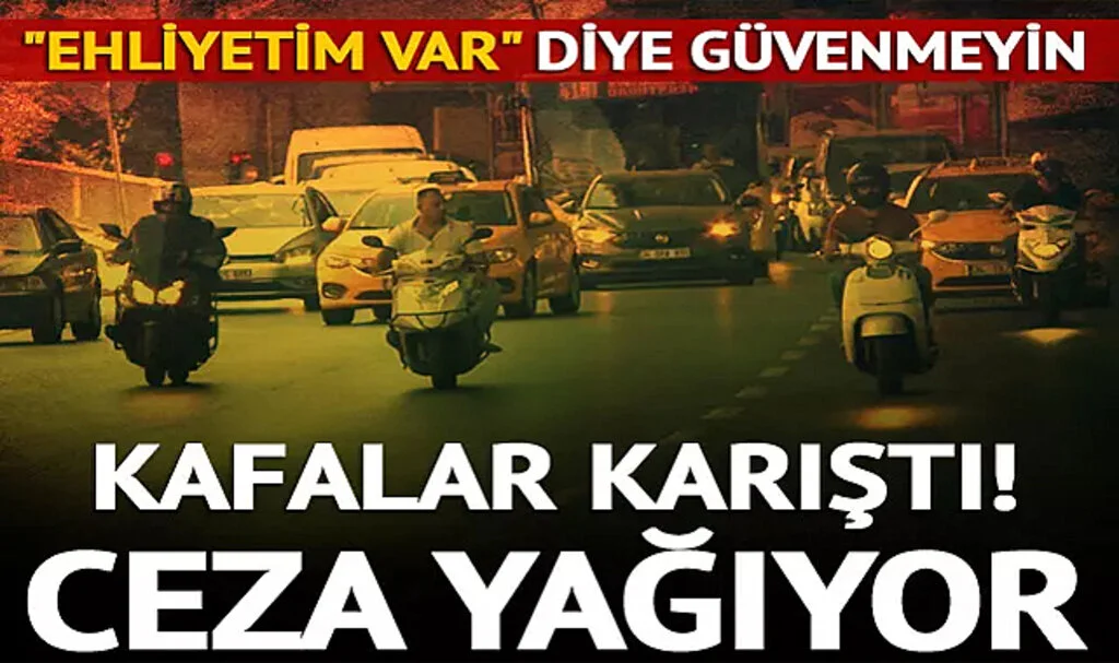 125 cc Motosikletlerde Ehliyet Karmaşası: B Sınıfı Olup Sürenler Dikkat! 4 Bin Lira Cezası Var!