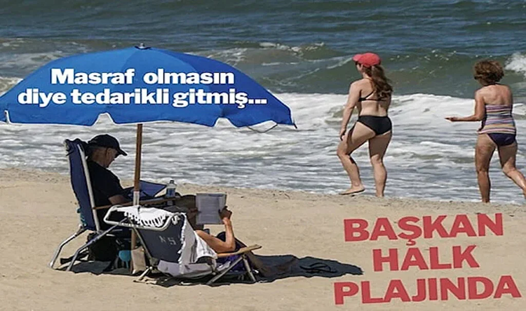 ABD Başkanı Joe Biden Halkın Arasında Plajda Tatil Yaptı