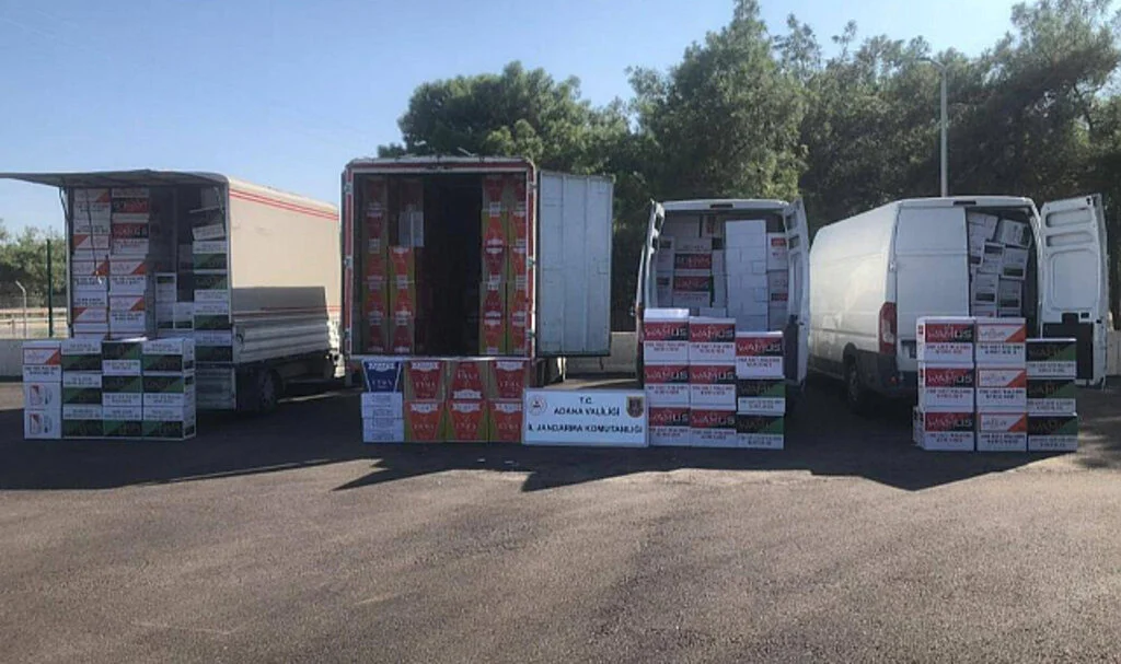 Adana’da 1,5 Milyon TL'lik Makaron Ele Geçirildi