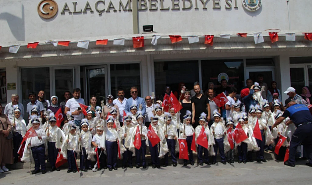 Alaçam'da sünnet şöleni