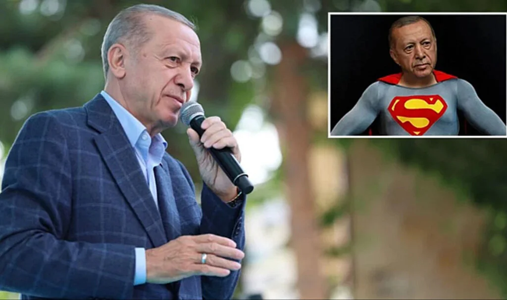Alman Bild Gazetesi, NATO Zirvesi'nde Erdoğan'ı Süpermen Olarak Tanıttı